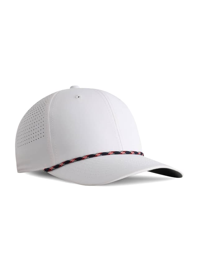 Imperial The Wingman Performance Hat - White / Navy-Red-White MISC