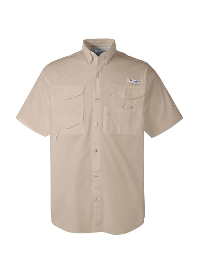 Columbia Men's Bonehead Short-Sleeve Shirt - Brown 3XL