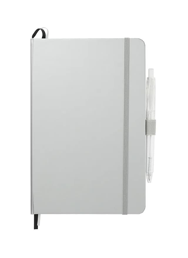 JournalBooks 5.5' x 8.5' FSC Mix Bound Set - Light Grey MISC
