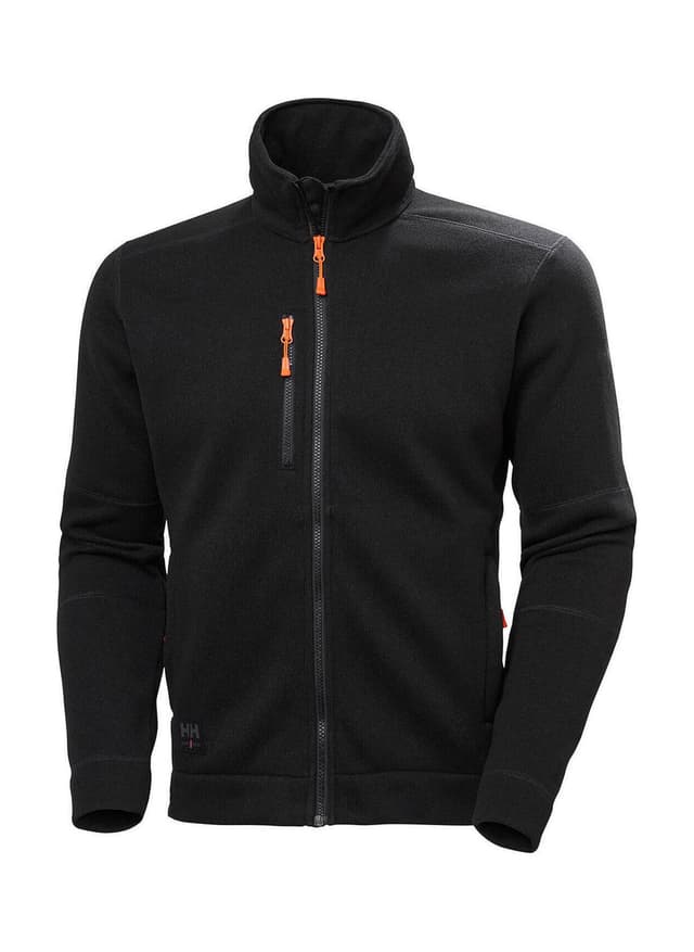 Helly Hansen Men's Kensington Knit Fleece Jacket - Black 3XL