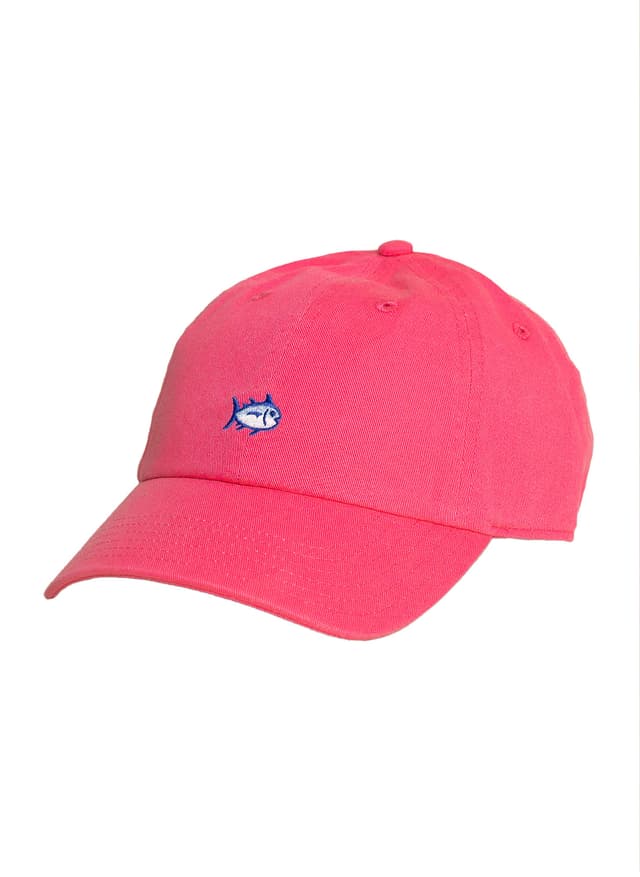 Southern Tide Mini Skipjack Leather Strap Hat - Snapper (1083) MISC