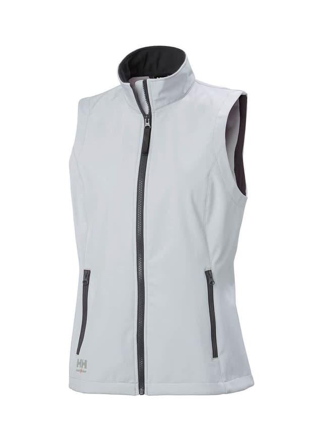 Helly Hansen Women's Manchester 2.0 Softshell Vest - Light Grey 3XL
