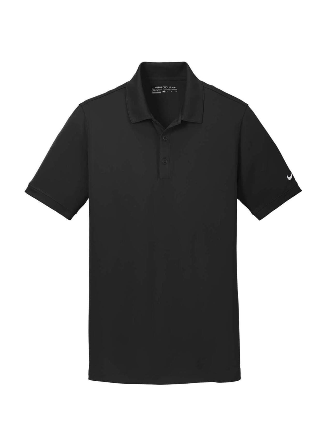 Nike Men's Dri-FIT Solid Icon Pique Modern Fit Polo - Black 3XL