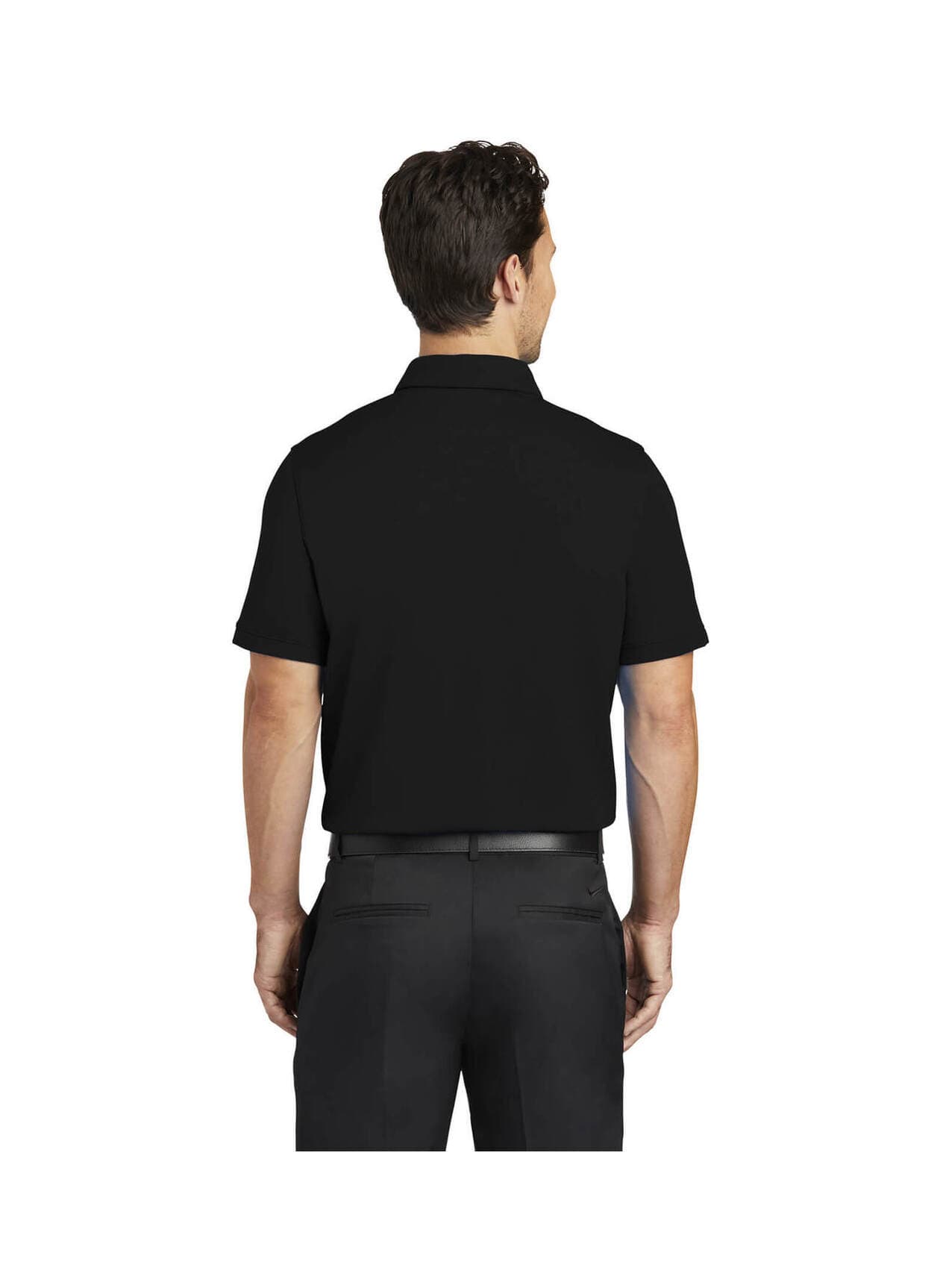 Nike Men's Dri-FIT Solid Icon Pique Modern Fit Polo - Black 3XL