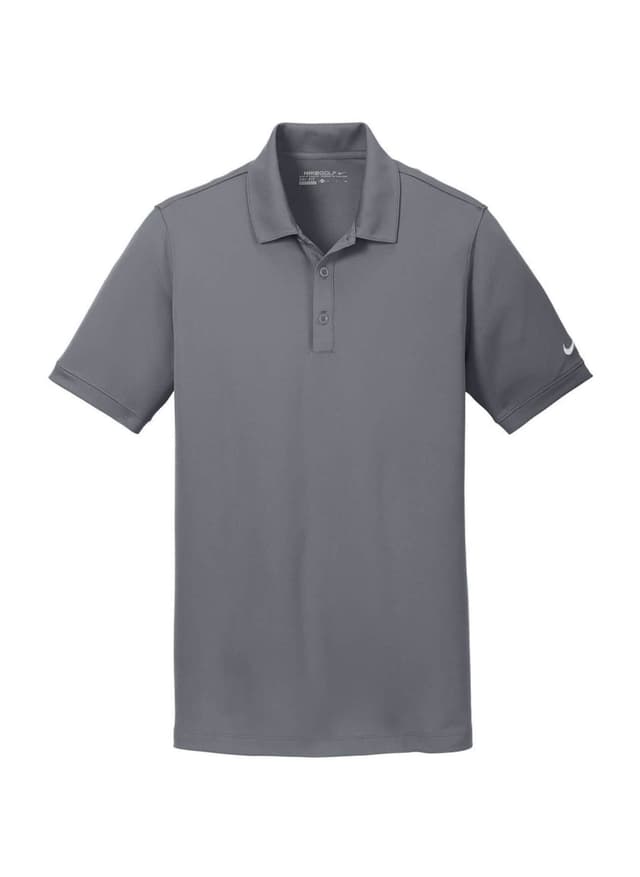 Nike Men's Dri-FIT Solid Icon Pique Modern Fit Polo - Dark Grey 3XL