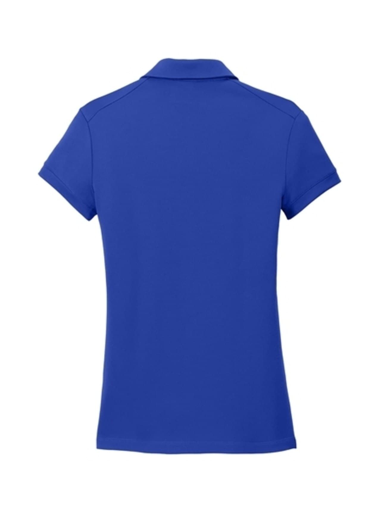 Nike Women's Dri-FIT Solid Icon Pique Modern Fit Polo - Deep Royal Blue LG