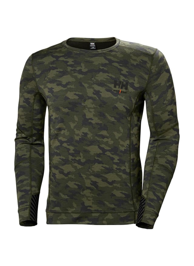 Helly Hansen Men's LIFA Merino Crewneck - Green 3XL