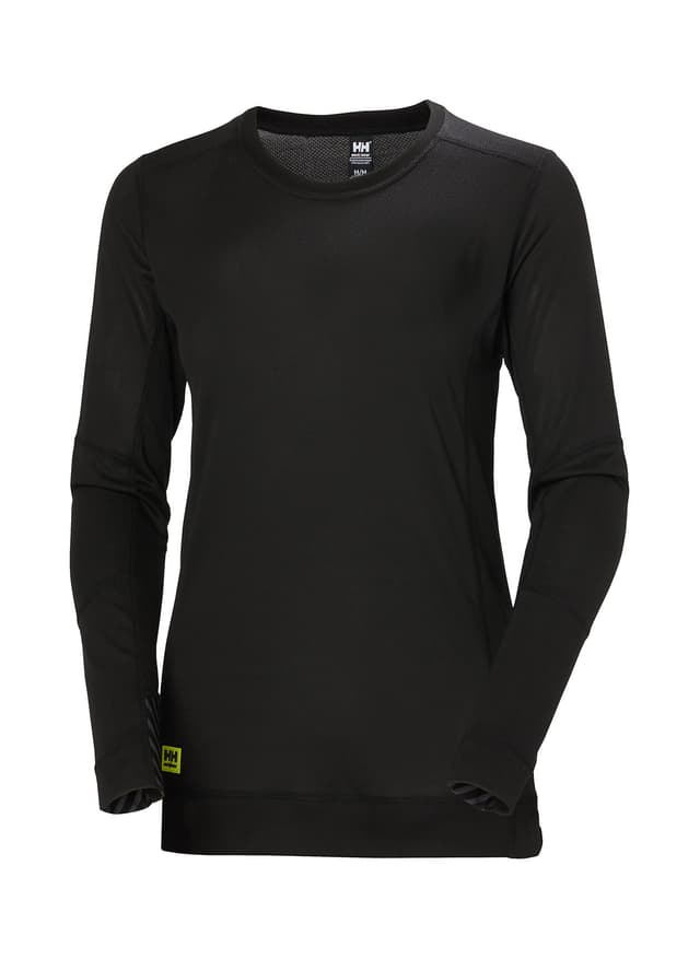 Helly Hansen Women's HH Lifa Crewneck - Black 3XL