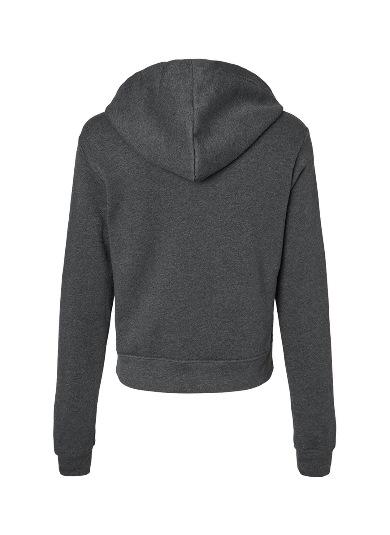 Bella + Canvas Women's Classic Hoodie - Dark Grey LG