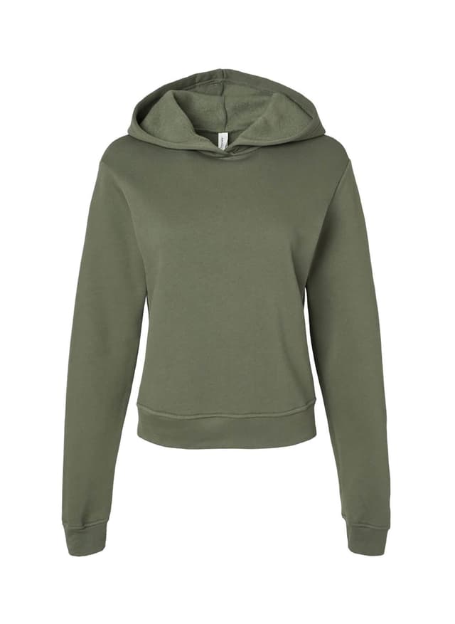 Bella + Canvas Women's Classic Hoodie - Green LG