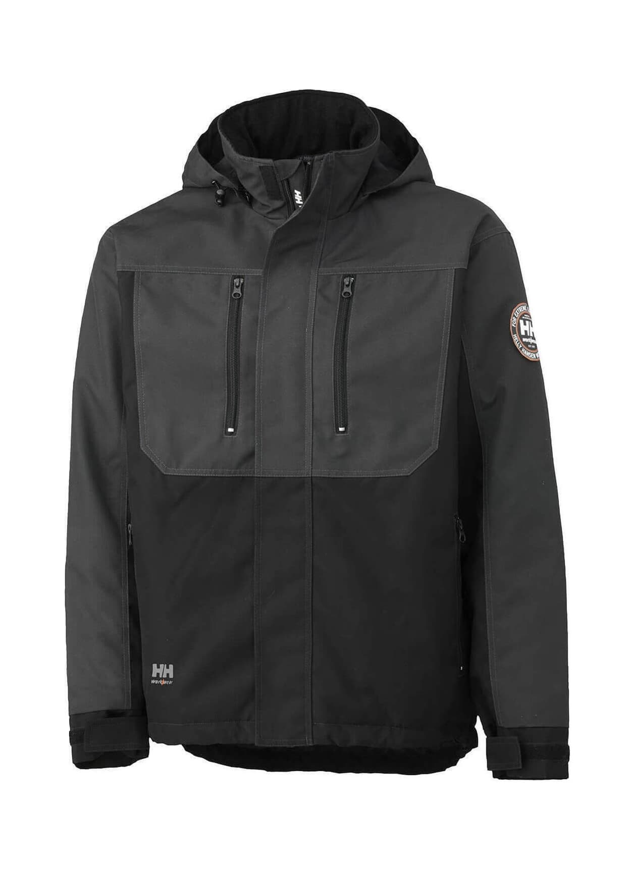 Helly Hansen Men's Berg Jacket - Black,Dark Grey 3XL