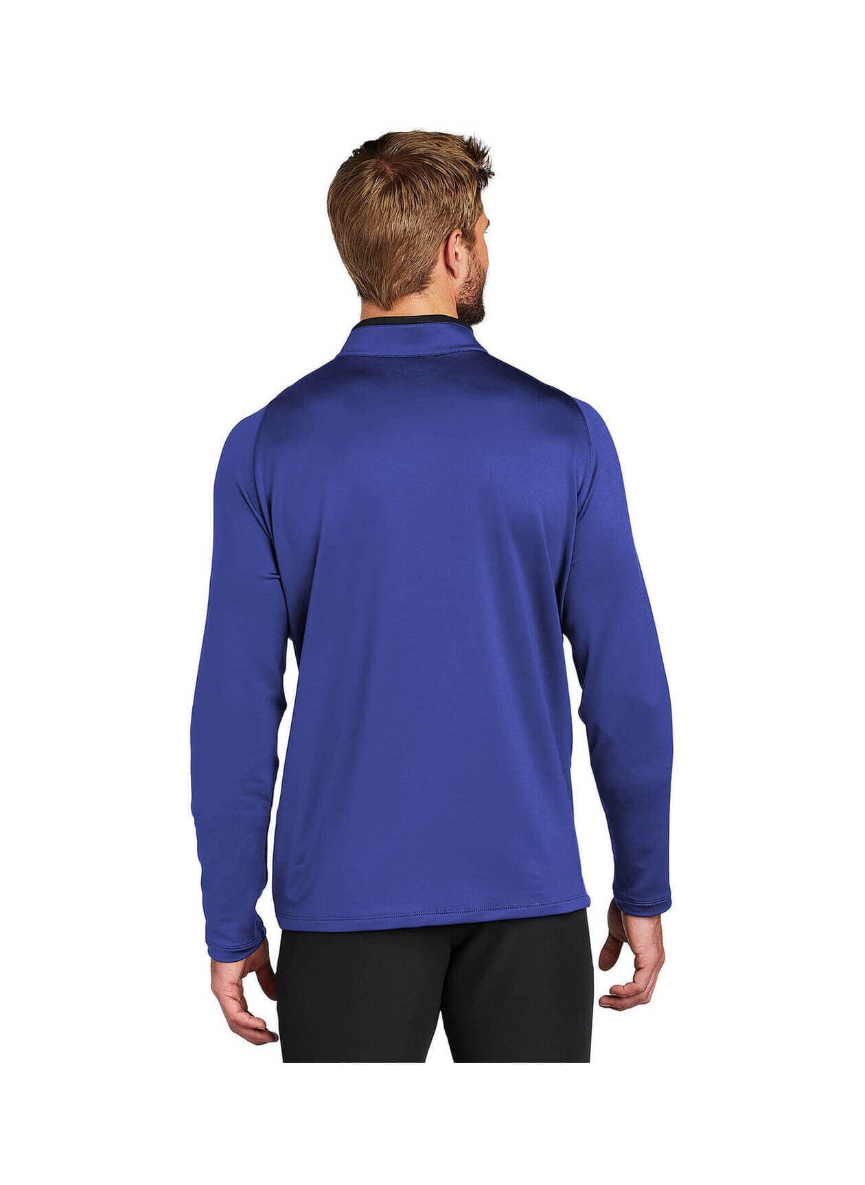 Nike Men's Dri-FIT Stretch Half-Zip - Blue 3XL
