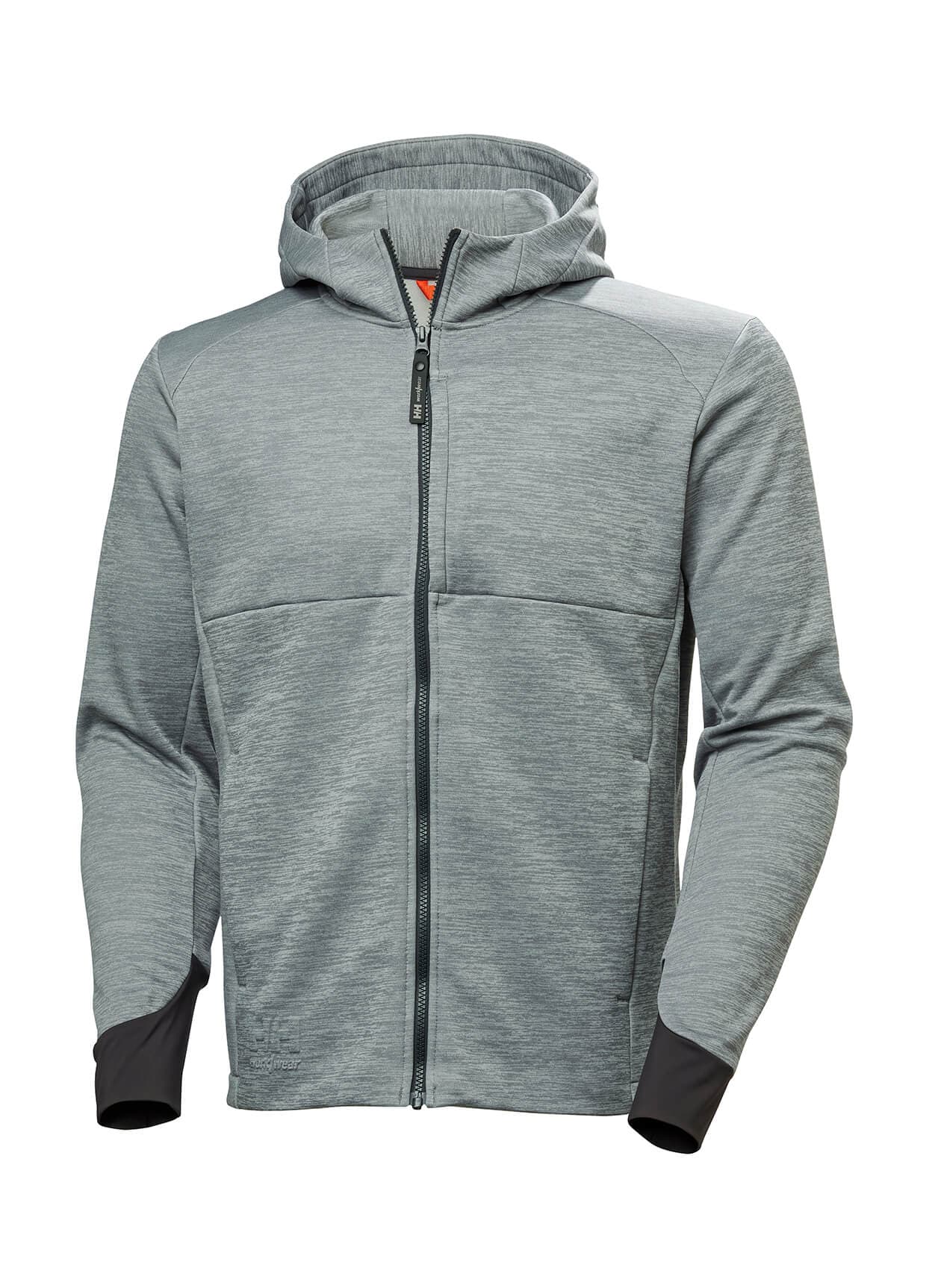 Helly Hansen Men's Tech Hooded Midlayer - Light Grey 3XL