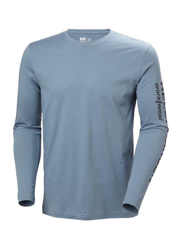 Helly Hansen Men's Classic Logo 2.0 Long Sleeve T-Shirt - Blue 3XL