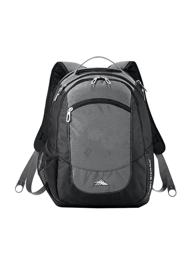 High Sierra Fly-By 17  Computer Backpack - Light Grey MISC
