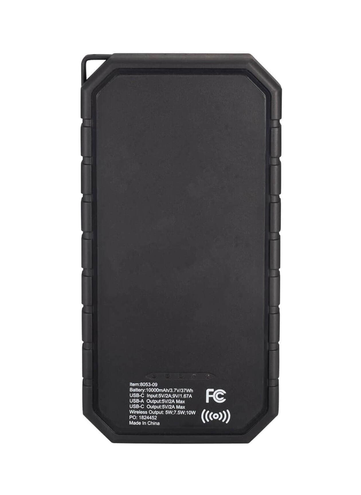 High Sierra IPX 5 Solar Fast Wireless Power Bank
