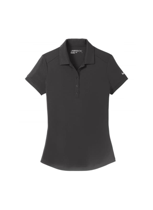 Nike Women's Dri-FIT Players Modern Fit Polo - Dark Grey LG