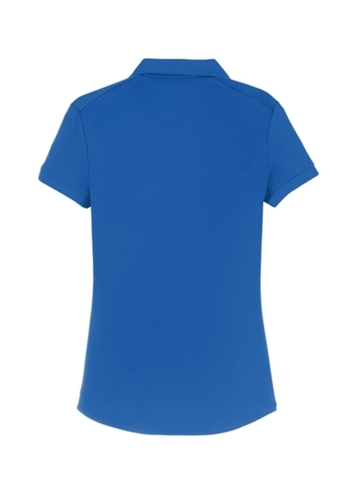Nike Women's Dri-FIT Players Modern Fit Polo - Blue LG