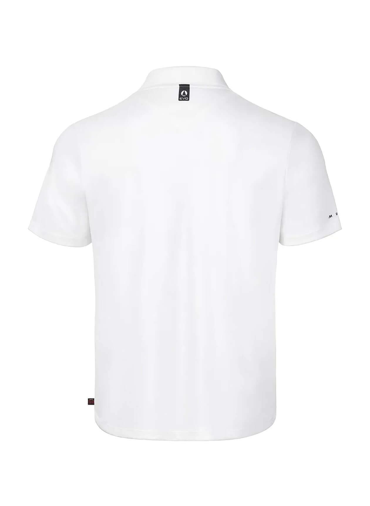 Musto Men's Evo Crew Sunblock Polo - White 3XL