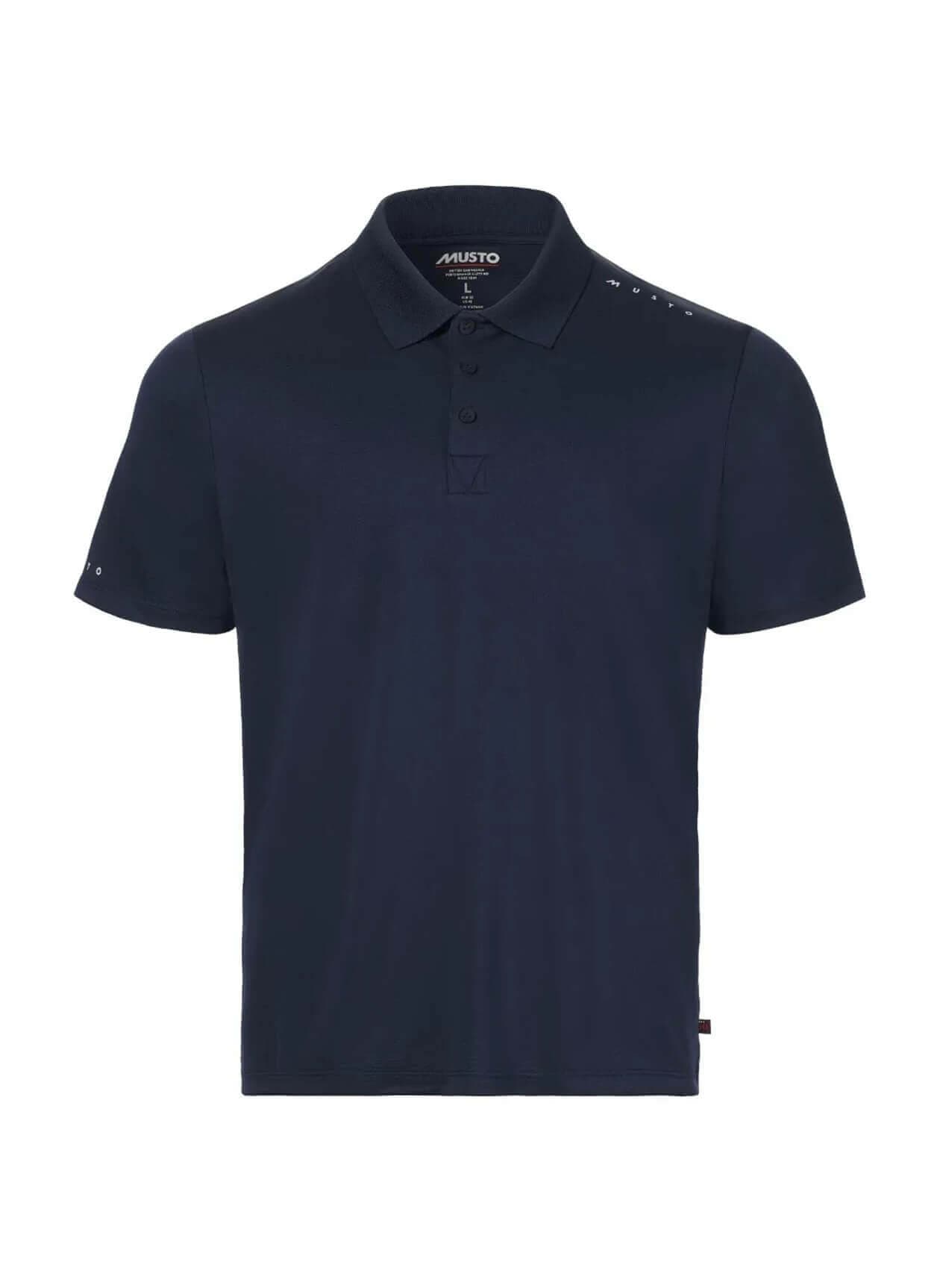 Musto Men's Evo Crew Sunblock Polo - Navy 3XL