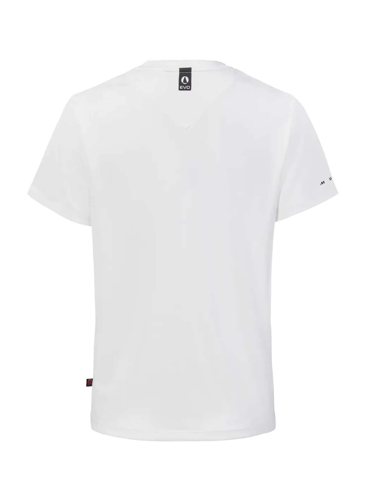 Musto Women's Evo Crew Sunblock T-Shirt - White LG