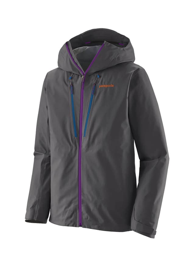 Patagonia Men's Triolet Jacket - Forge Grey w / P6 Blue 3XL