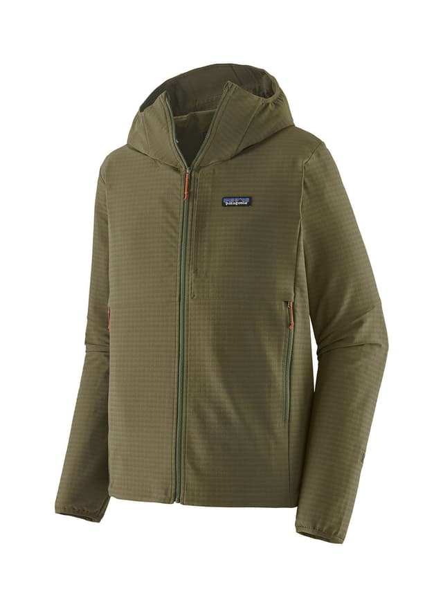 Patagonia Men's R1 TechFace Hoody SP26 - Basin Green LG