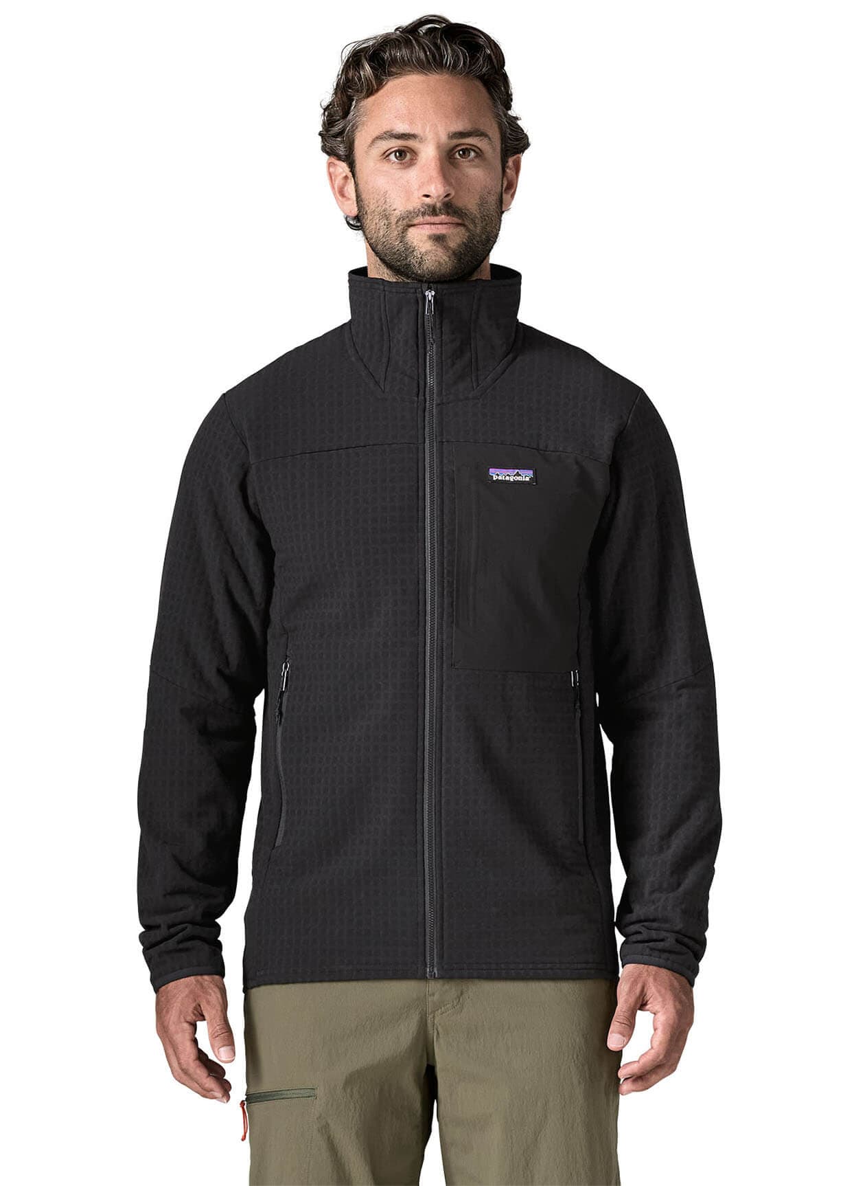 Patagonia Men's R2 TechFace Jacket F26 - Black 3XL