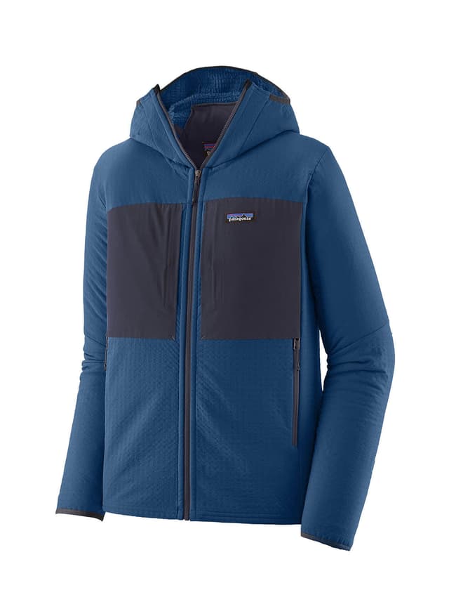 Patagonia Men's R2 TechFace Hoody - Blue LG
