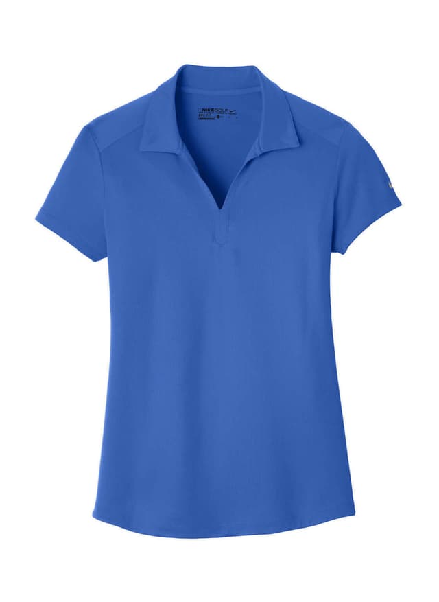 Nike Women's Dri-FIT Legacy Polo - Blue LG