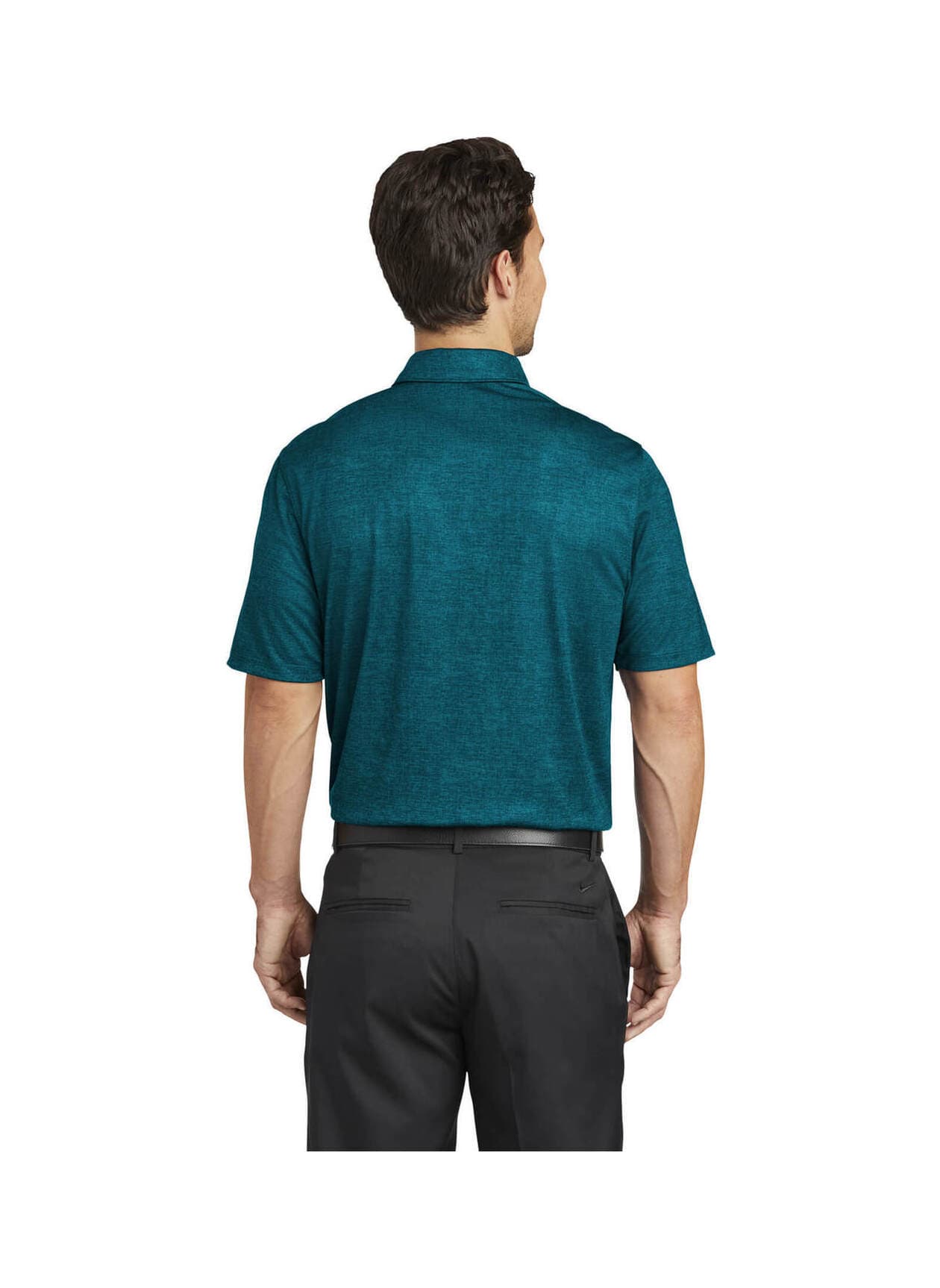 Nike Men's Dri-FIT Crosshatch Polo - Green 3XL