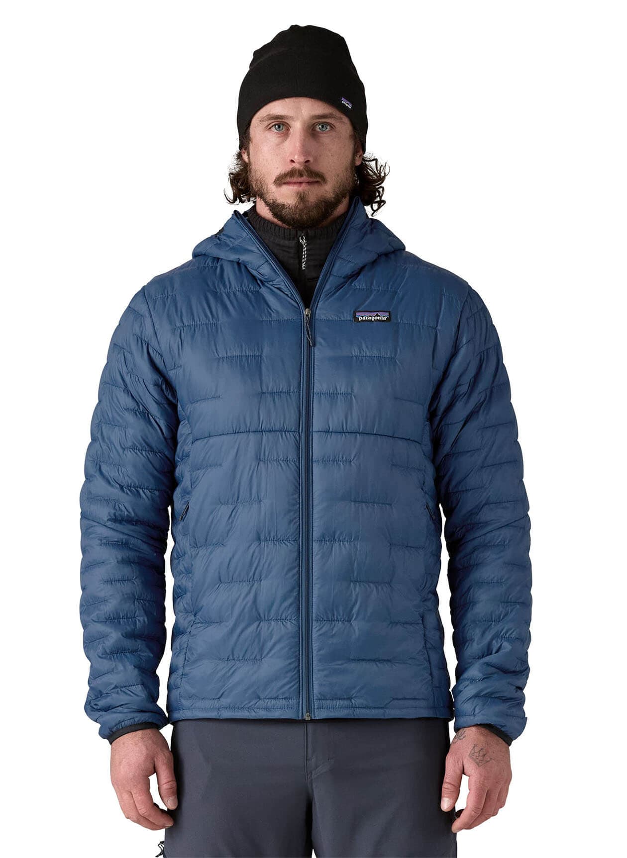 Patagonia Men's Micro Puff Hoody - Clement Blue 3XL