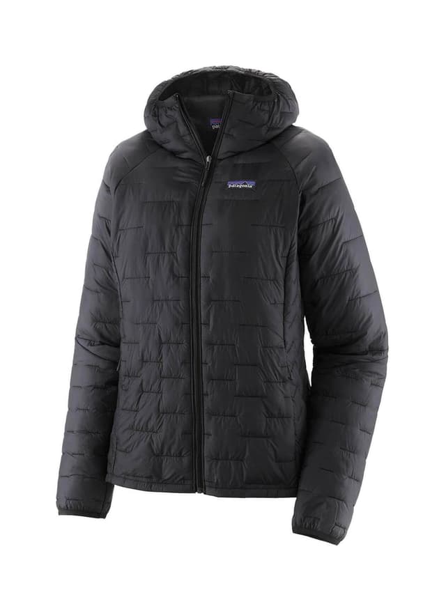 Patagonia Women's Micro Puff Hoody - Black LG