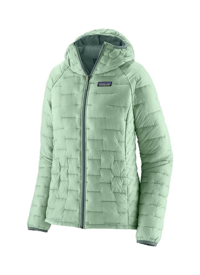Patagonia Women's Micro Puff Hoody - Thin Ice LG