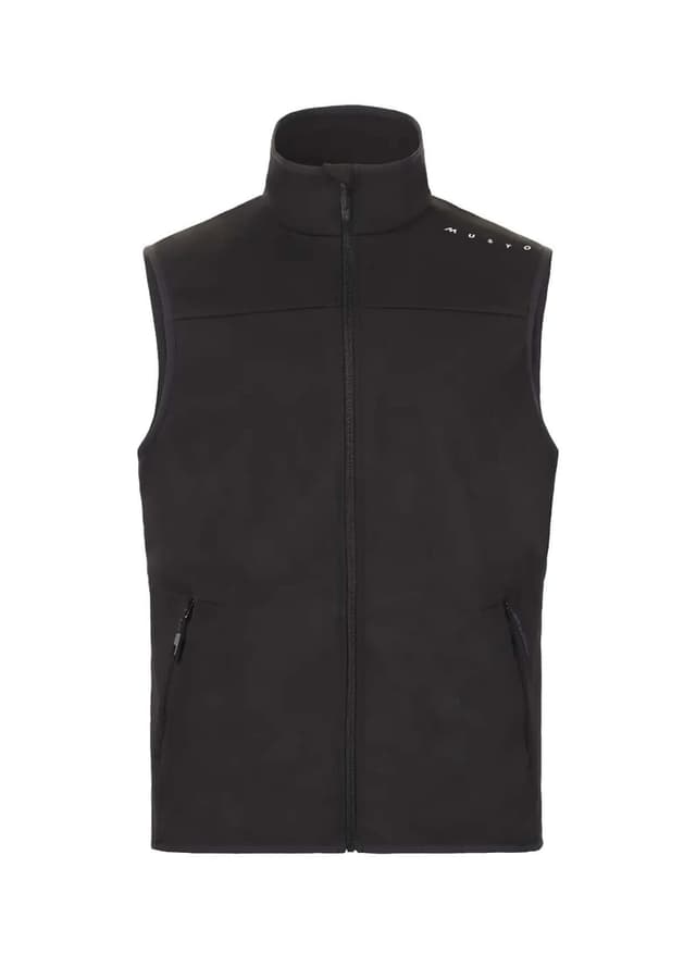 Musto Men's Evo Crew Softshell Vest - Black 3XL