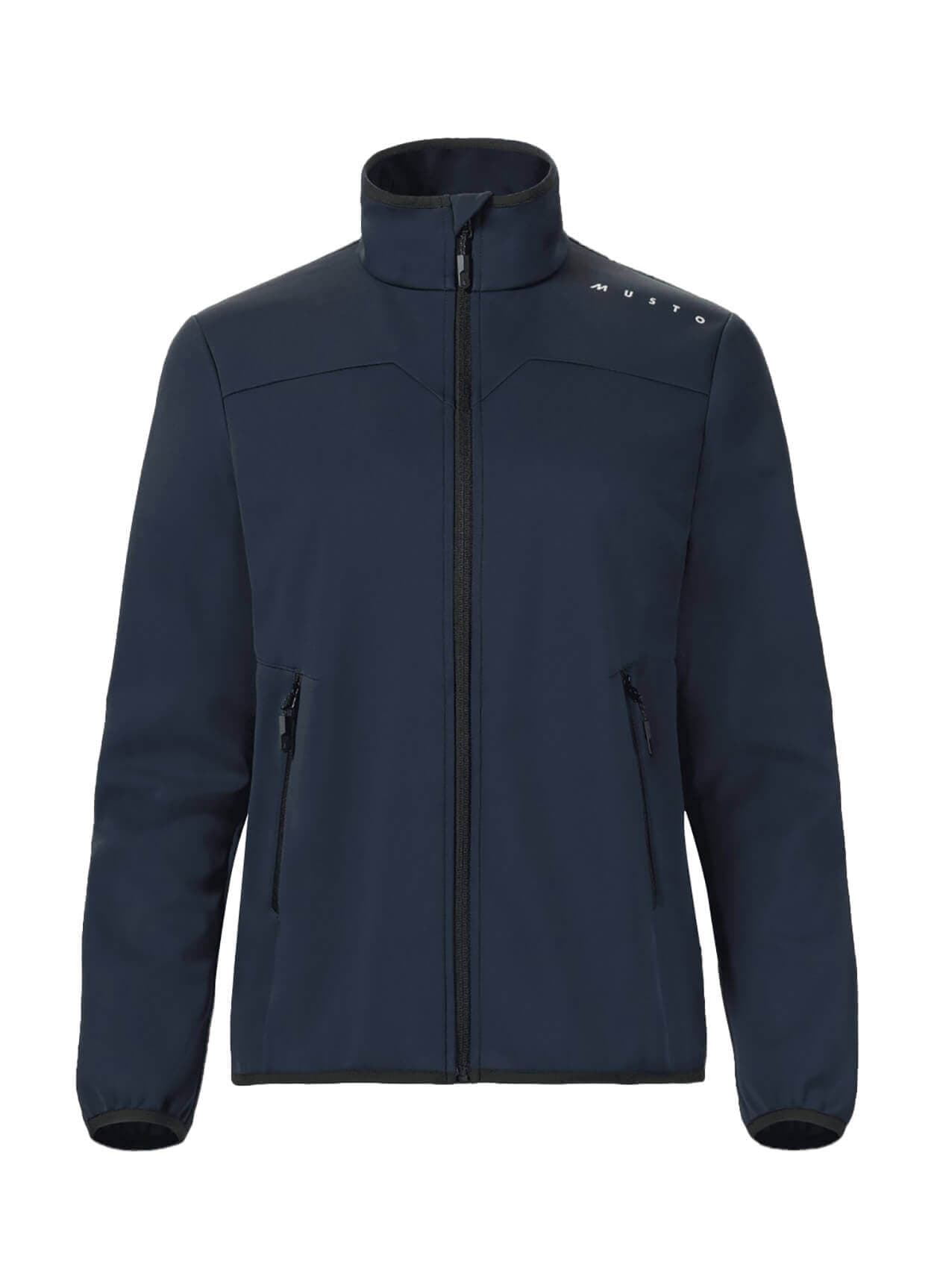 Musto Women's Evo Crew Softshell Jacket - Navy LG