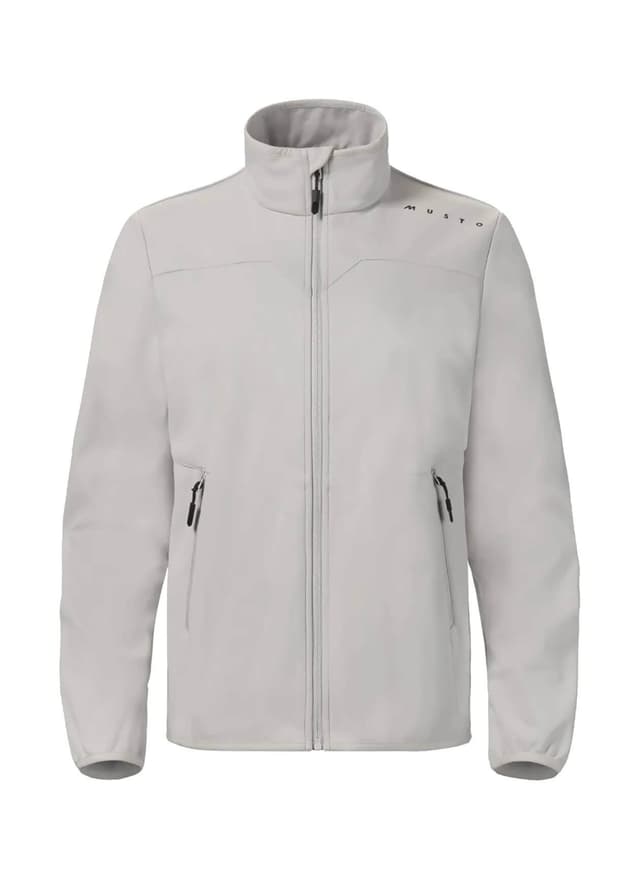 Musto Women's Evo Crew Softshell Jacket - Light Grey LG