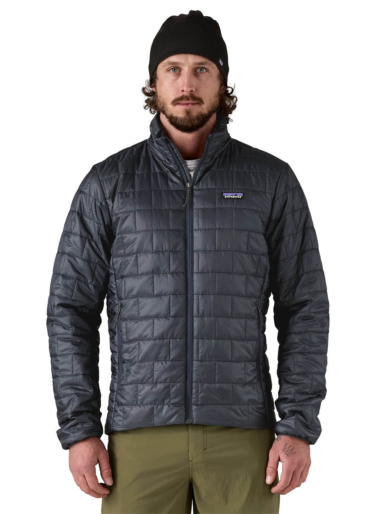 Patagonia Men's Nano Puff Jacket F25 - Smolder Blue 3XL