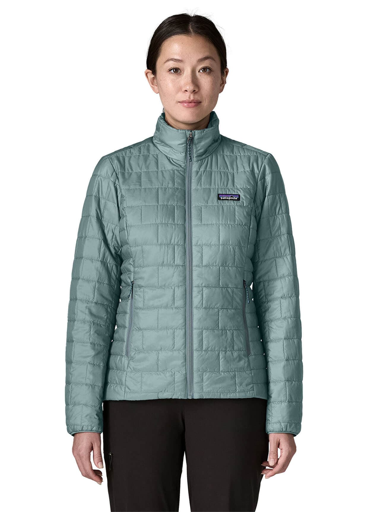 Patagonia Women's Nano Puff Jacket F25 - Cyan LG