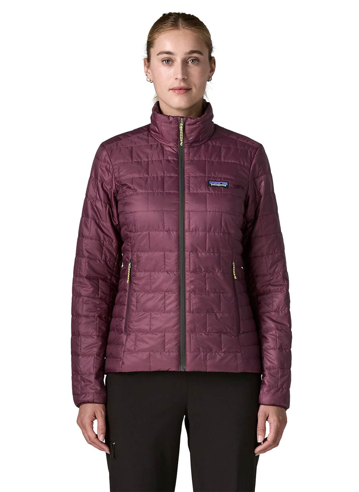 Patagonia Women's Nano Puff Jacket F25 - Berry Fig LG
