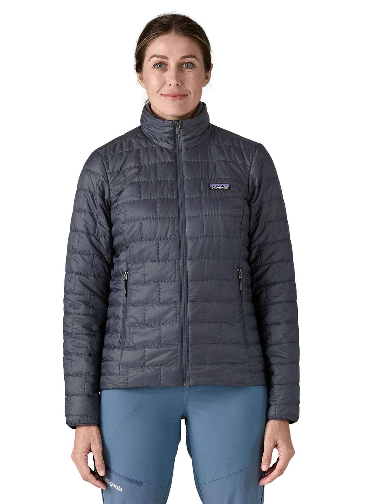 Patagonia Women's Nano Puff Jacket F25 - Smolder Blue LG