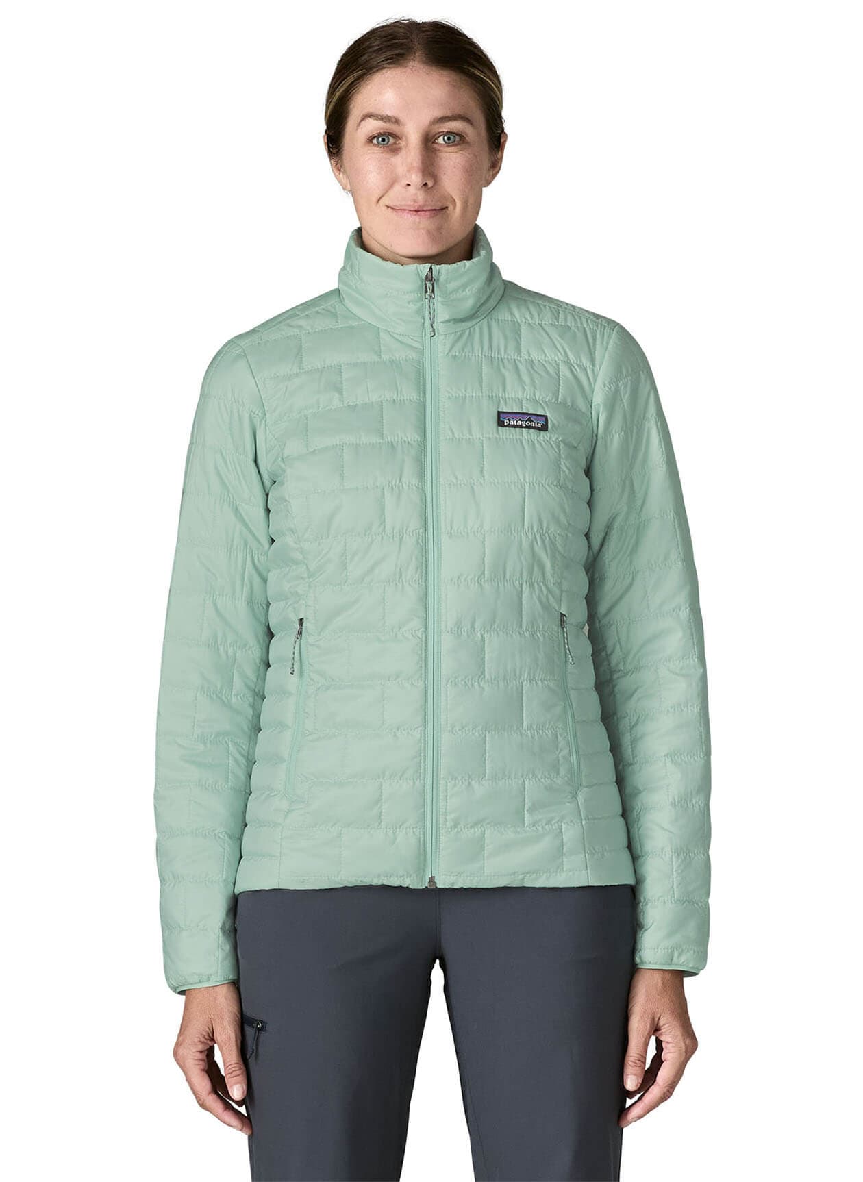 Patagonia Women's Nano Puff Jacket F25 - Thin Ice LG
