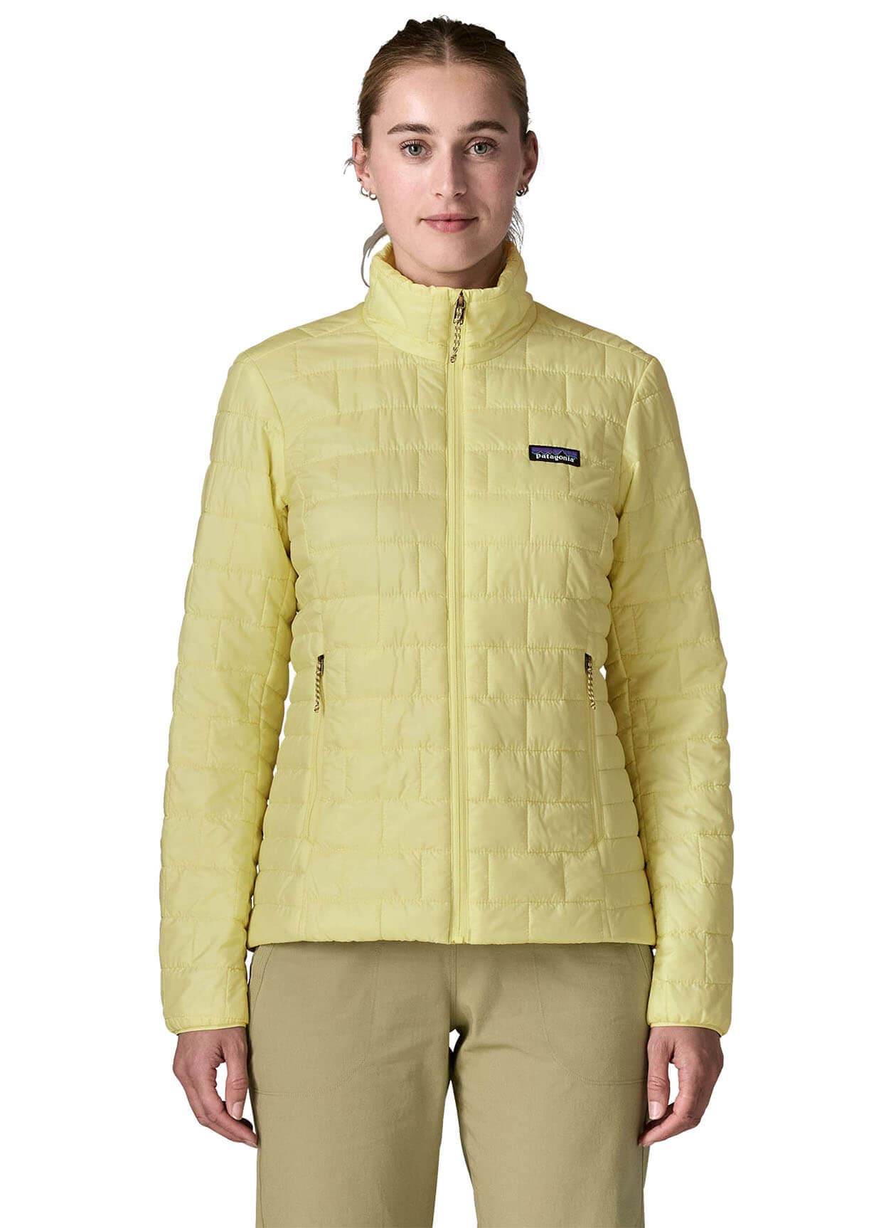Patagonia Women's Nano Puff Jacket F25 - Vellum Green LG