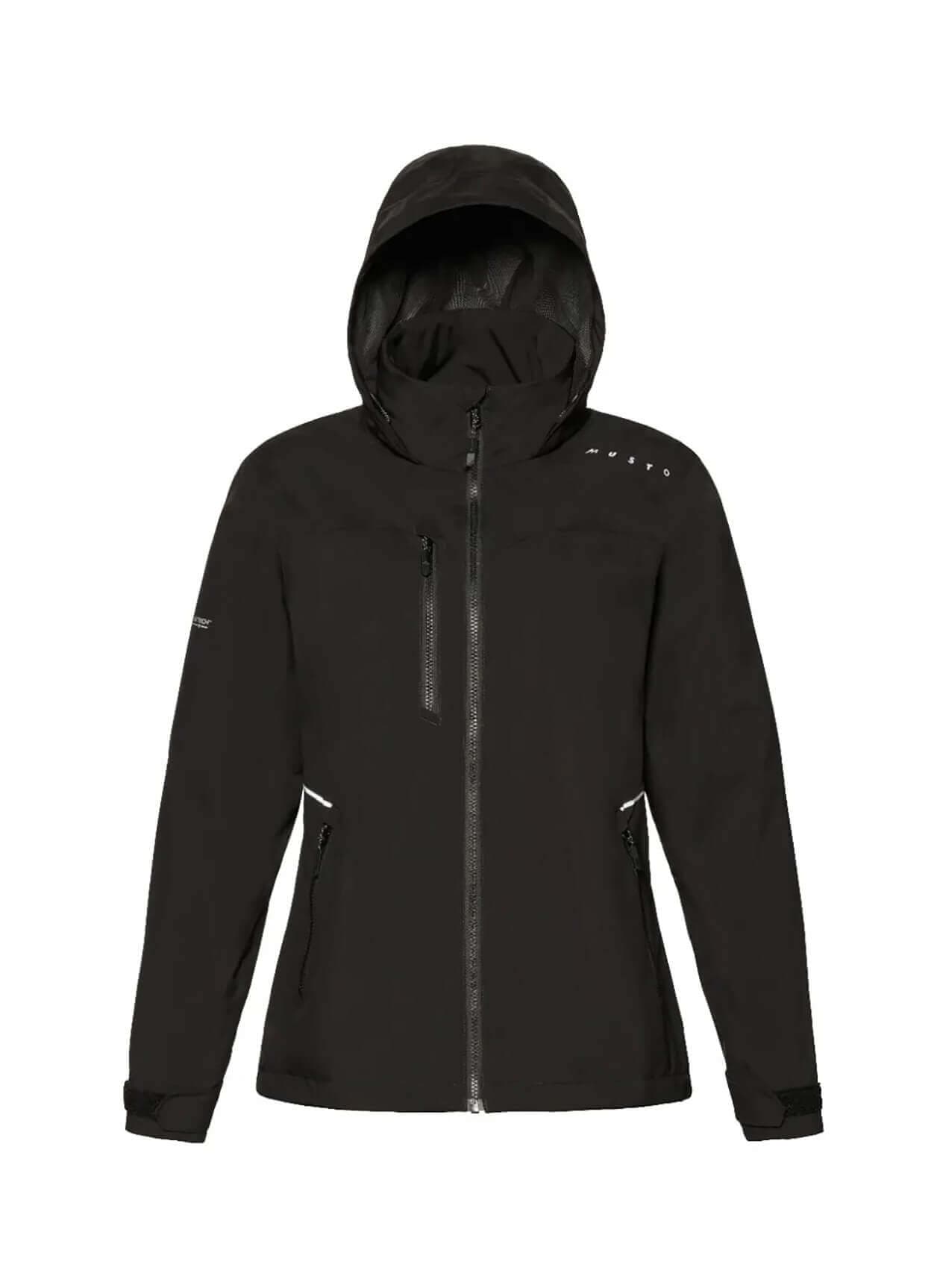 Musto Women's Evo Waterproof Crew Jacket - Black LG