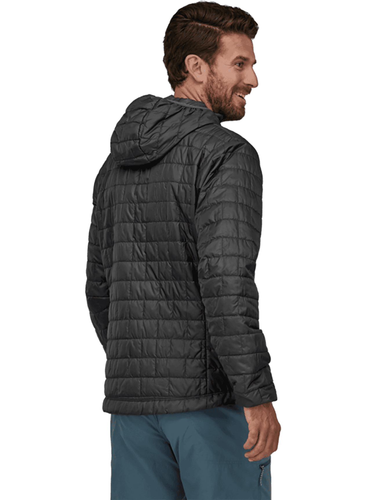 Patagonia Men's Nano Puff Hoodie - Dark Grey 3XL