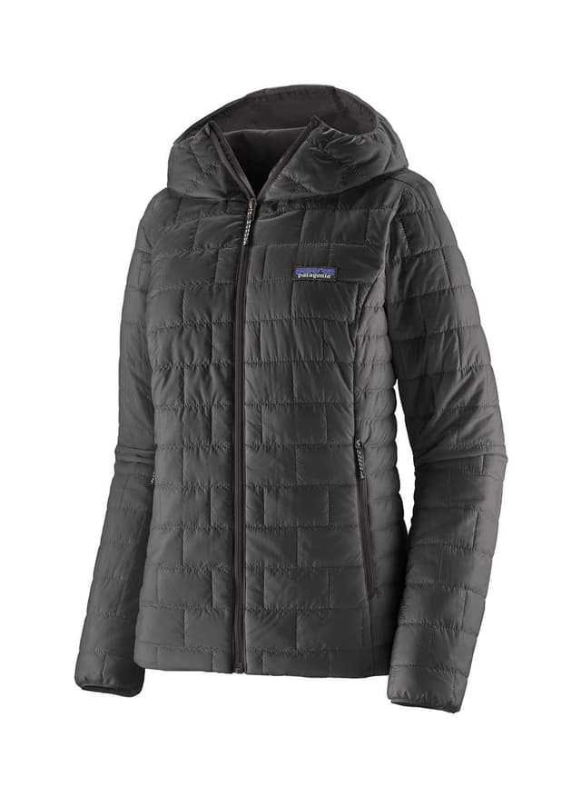 Patagonia Women's Nano Puff Hoody - Black LG