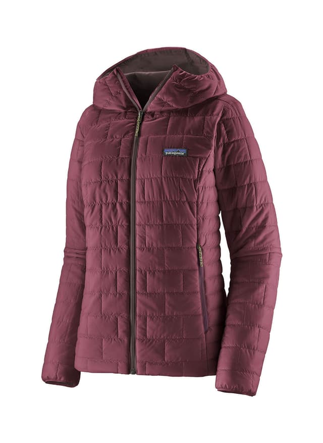 Patagonia Women's Nano Puff Hoody - Berry Fig LG