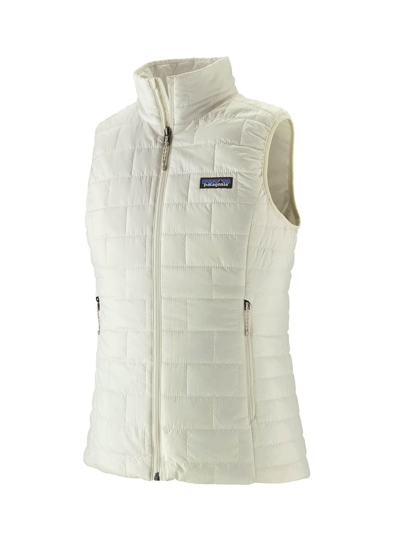Patagonia Women's Nano Puff Vest F25 - White LG