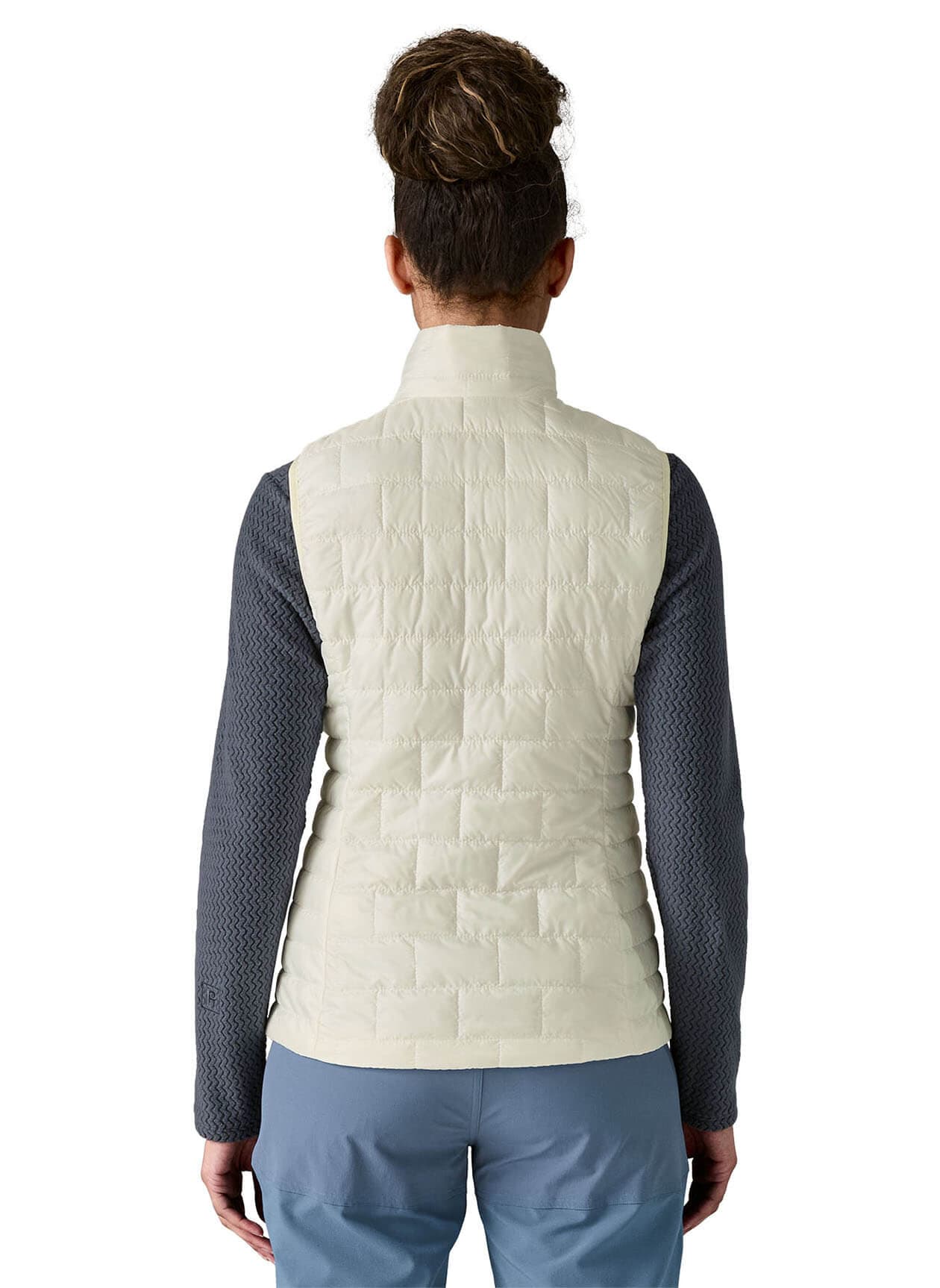 Patagonia Women's Nano Puff Vest F25 - White LG