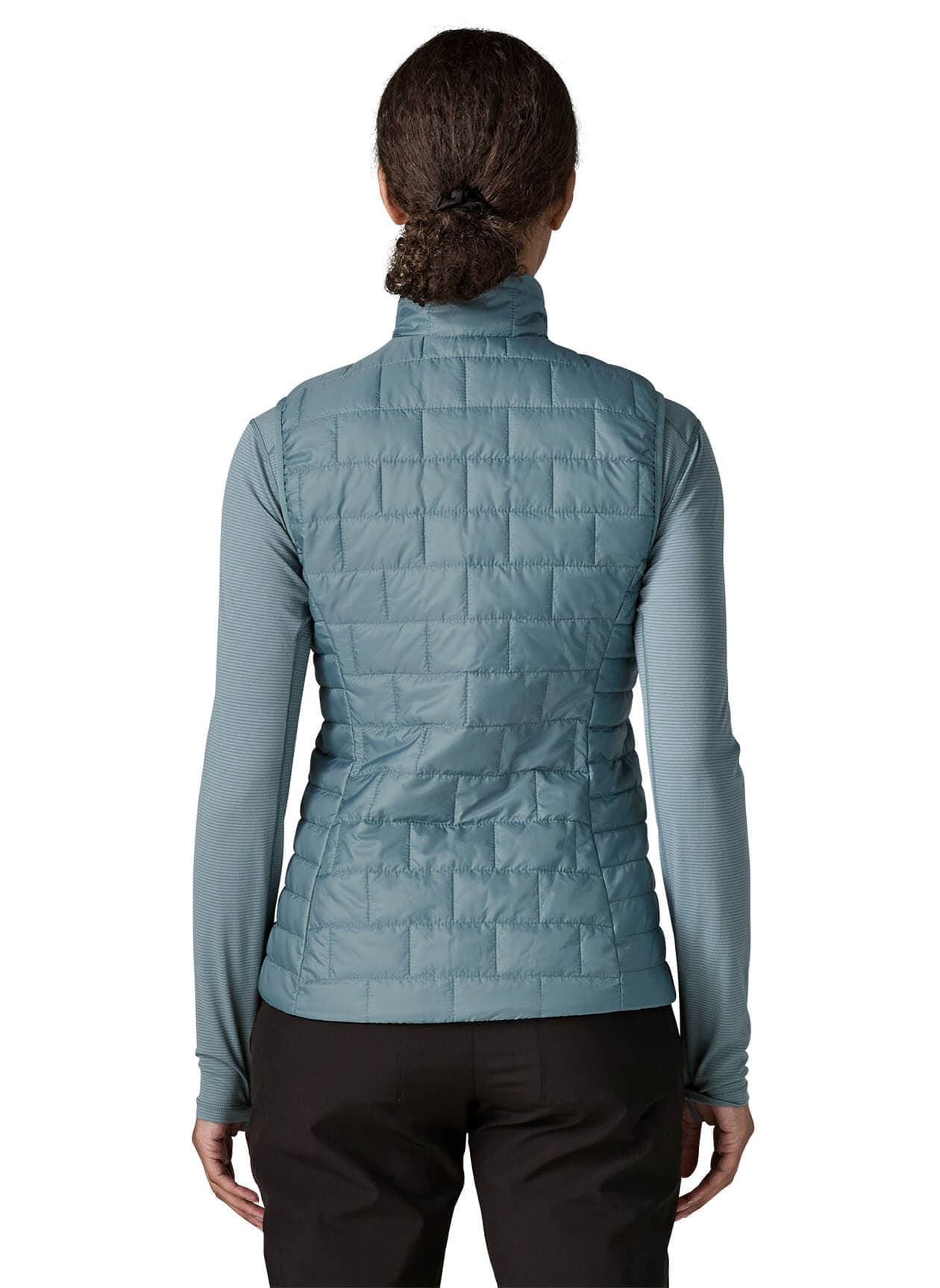 Patagonia Women's Nano Puff Vest F25 - Cyan LG